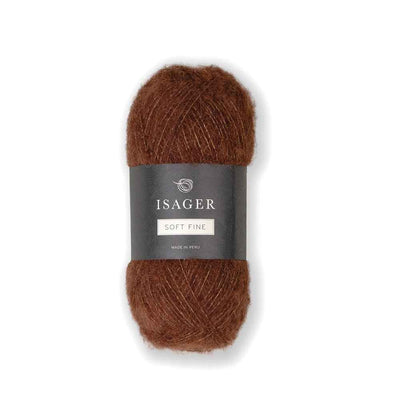 Isager - Soft Fine - 25g shown in colour 1 | Yarn Worx