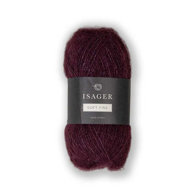 Isager - Soft Fine - 25g shown in colour 36 | Yarn Worx