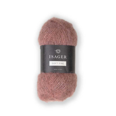 Isager - Soft Fine - 25g shown in colour 62 | Yarn Worx