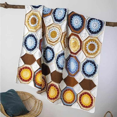 Crochet Modular Blankets - by Rachele Carmona | Yarn Worx