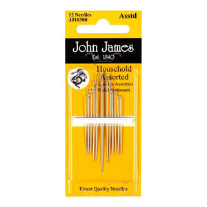 John James - Household Assorted Needles | Yarn Worx