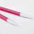 KnitPro - Zing Aluminium Interchangeable Circular Needle Tips - Short 4" shown in size 5mm | Yarn Worx