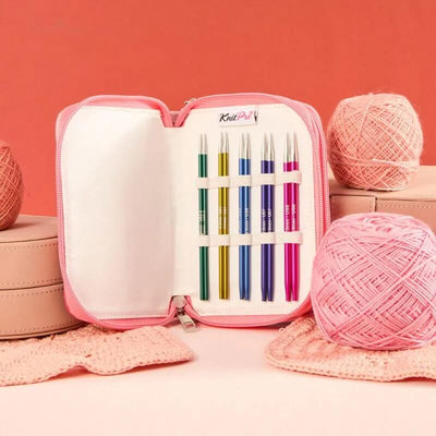 KnitPro Zing Starter Interchangeable Needle Set 5 inch / 13cm | Yarn Worx