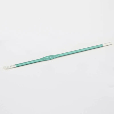 KnitPro - Zing Aluminium Single Pointed Crochet Hook - shown in  size 3.25mm | Yarn Worx