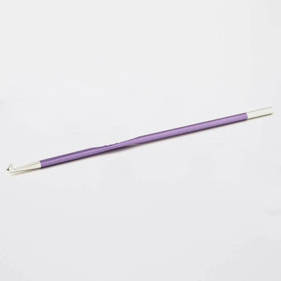 KnitPro - Zing Aluminium Single Pointed Crochet Hook - shown in  size 3.75mm | Yarn Worx