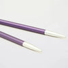 KnitPro - Zing Aluminium Interchangeable Circular Needle Tips - Regular 5" shown in size 3.75mm | Yarn Worx
