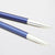 KnitPro - Zing Aluminium Interchangeable Circular Needle Tips - Regular 5" shown in size 4.5mm | Yarn Worx