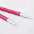 KnitPro - Zing Aluminium Interchangeable Circular Needle Tips - Regular 5" shown in size 5mm | Yarn Worx