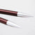 KnitPro - Zing Aluminium Interchangeable Circular Needle Tips - Regular 5" shown in size 6mm | Yarn Worx