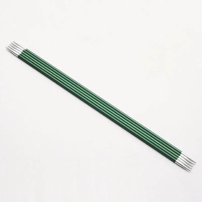 KnitPro - Zing Aluminium Double Pointed Needles - 6" / 15cm shown in size 3mm with SKU 47005 | Yarn Worx