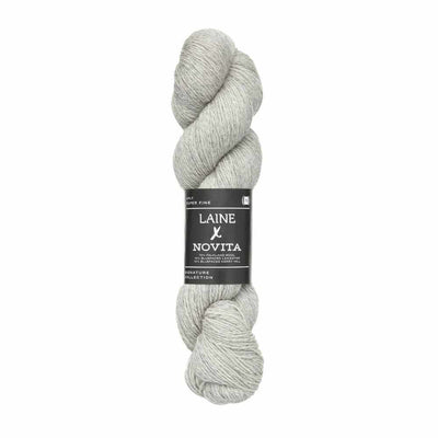 Laine X Novita 4ply Yarn - 100g shown in colourway Tender Fog | Yarn Worx