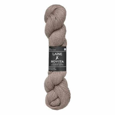 Laine X Novita 4ply Yarn - 100g shown in colourway Weathered Driftwood | Yarn Worx