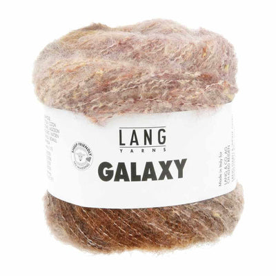Ball of yarn with 'Lang Yarns Galaxy' label on a white background | Yarn Worx
