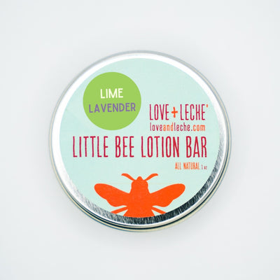 Love + Leche Little Bee Lotion Bar - Lime Lavender | Yarn Worx