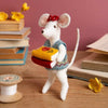 Little Mouse the Librarian Felt Craft Mini Kit | Yarn Worx