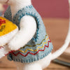 Little Mouse the Librarian Felt Craft Mini Kit | Yarn Worx