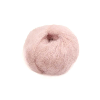 Luca-S Celestial Lace Weight yarn shown in colour 02 Light Pink | Yarn Worx