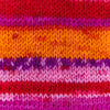 Luca-S Woolen Walk Superwash Sock Yarn shown in colourway 208-Sunset-Blaze | Yarn Worx
