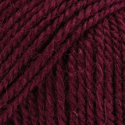 Luca-S Alpakita DK Yarn shown in colourway Maroon 12 | Yarn Worx