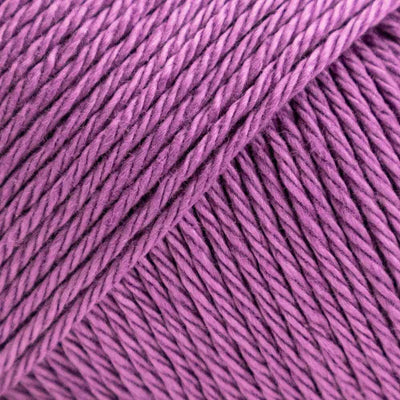 Luca-S Palermo Cotton DK Yarn shown in colourway Grape 73 | Yarn Worx