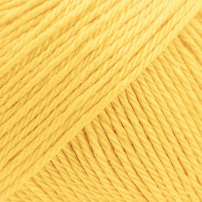 Luca-S Palermo Cotton DK Yarn shown in colourway Lemon 365 | Yarn 