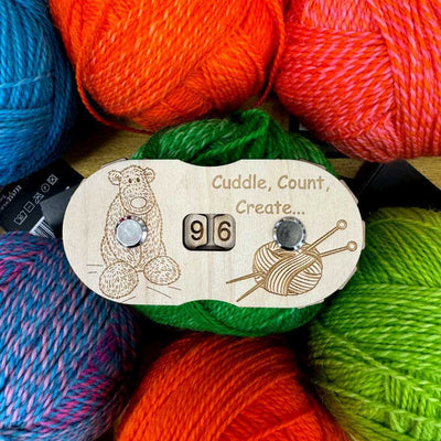 Market Town Yarns - Row Counter - Cuddle, Count, Create | Yarn Worx