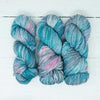Market Town Yarns - Squishy Sock - Squishy DK - Silky 4-ply - Silky DK Yarn - 100g in colourway Mermaid Tales | Yarn Worx