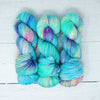 Squishy Sock - Squishy DK - Silky 4-ply - Silky DK shown in colourway Mythical Threads | Yarn Worx