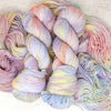 Squishy Sock - Squishy DK - Silky 4-ply - Silky DK shown in colourway Sherbert Twist | Yarn Worx