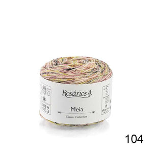 Rosarios 4 - Meia Print - 50g - Colour 101 | Yarn Worx