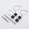 Collection of knitting needles and accessories on a white background | Yarn Worx