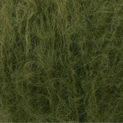 Mode at Rowan - Mohair Soft Aran - 50g shown in colourway 206 Moss | Yarn Worx