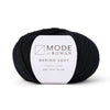 Mode at Rowan - Merino Soft - 50g shown in colour 010 Ink | Yarn Worx