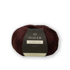 Isager Yarn Mulberry Silk in a wine Bordeaux colour | Yarn Worx