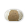 Isager Yarn Mulberry Silk in natural creamy white colour which is called E0 | Yarn Worx