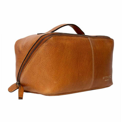 Re:Designed - Project 9 - Knitting & Crochet Case shown in Burned Tan & Brass | Yarn Worx