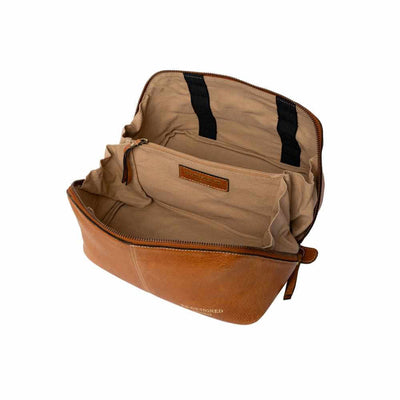 Re:Designed - Project 9 - Knitting & Crochet Case shown in Burned Tan & Brass | Yarn Worx