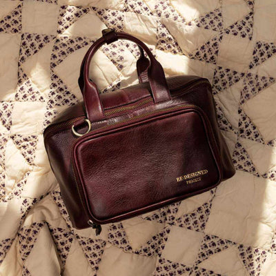 Re:Designed - Project 39 - Knitting Case in Dark Cherry colour | Yarn Worx