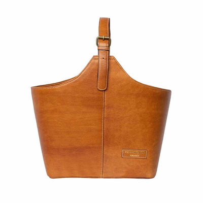 Re:Designed - Project 71 Small Yarn Bucket shown in Burned Tan | Yarn Worx