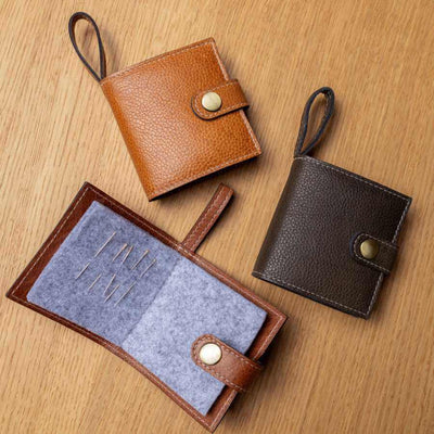 Re:Designed - Project 76 Sewing / Darning Needle Leather Case | Yarn Worx