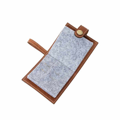 Re:Designed - Project 76 Sewing / Darning Needle Leather Case | Yarn Worx