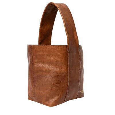 Re:Designed - Project 81 - Walk & Knit Project Bag shown in Walnut | Yarn Worx