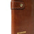Re:Designed - Project 82 XL Fixed Circular Knitting Needle Case shown in colourway walnut and gold | Yarn Worx