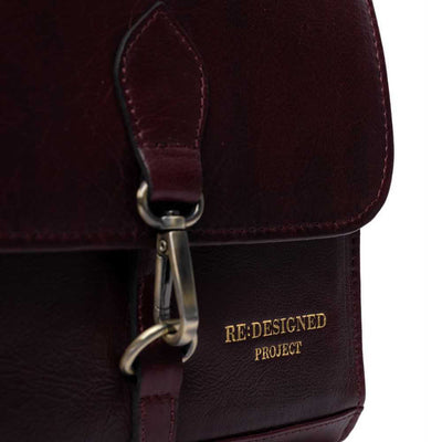 Re:Designed - Project 93 - Circular Knitting Needle Case shown in Dark Cherry| Yarn Worx