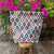 Panino - Roll Top Bag with Magnetic Closure - Rhombus Multicolour | Yarn Worx