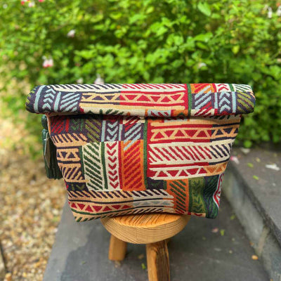 Panino - Roll Top Bag with Magnetic Closure - Peru | Yarn Worx