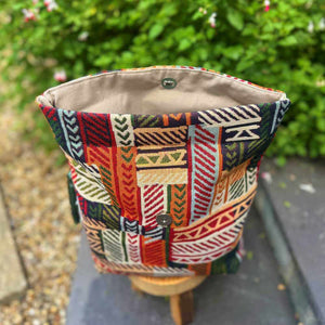 Panino - Roll Top Bag with Magnetic Closure - Peru | Yarn Worx