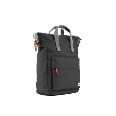 ROKA London Bantry B Recycled Canvas Bag - Carbon | Yarn Worx