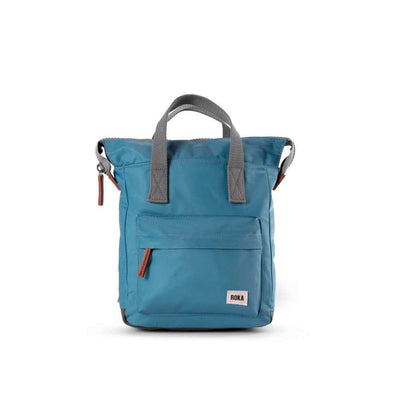 ROKA London Bantry B Recycled Nylon Bag - Petrol | Yarn Worx