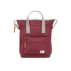 ROKA London Bantry B Recycled Canvas Bag - Plum | Yarn Worx